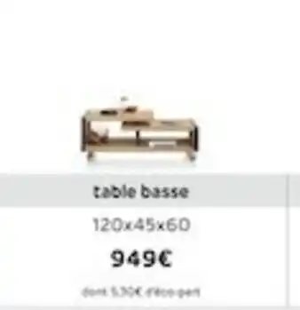 Table basse