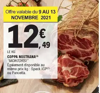 E.Leclerc Coppa Nostrana offre
