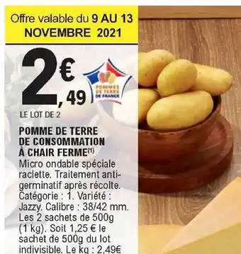 E.Leclerc Pomme de Terre de Consommation offre