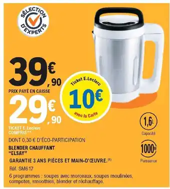 Blender Chauffant Elsay