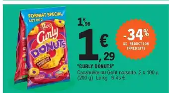 E.Leclerc Curly Donuts offre
