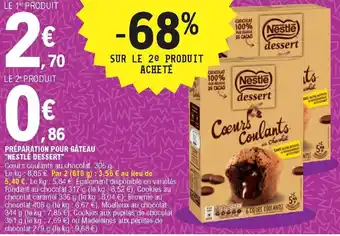 E.Leclerc Préparation Pour Gâteau offre
