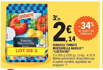 E.Leclerc Girasoli Tomate Mozzarella Basilic offre