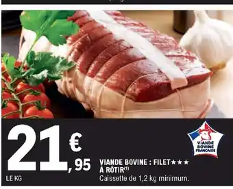 E.Leclerc Viande Bovine : Filet offre