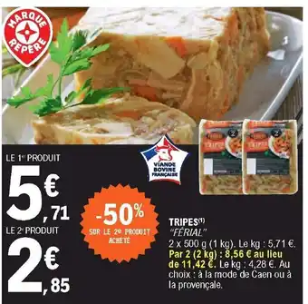 E.Leclerc Tripes Férial offre