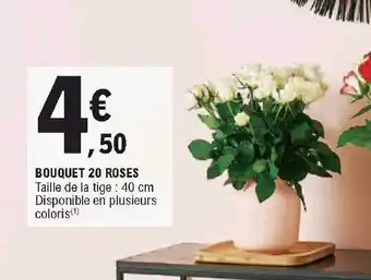 E.Leclerc Bouquet 20 Roses offre