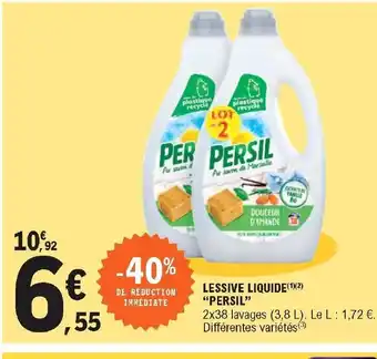 E.Leclerc Lessive Liquide Persil offre