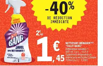 E.Leclerc Nettoyant Ménager Cillit Bang offre
