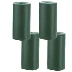 Jardiland animallparadise - Sac ramasse crottes, compostable pour chien, 4 rouleaux de 10 sacs offre