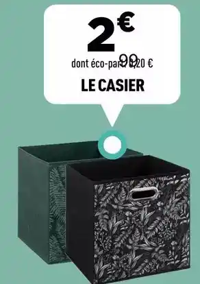 Centrakor Le casier offre