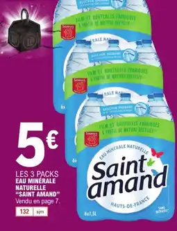 E.Leclerc Eau minerale naturelle "SAINT AMAND" offre