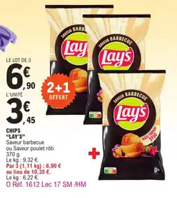 E.Leclerc Chips "LAY'S" offre