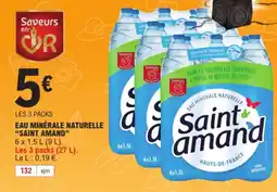 E.Leclerc Eau minérale naturelle "SAINT AMAND" offre