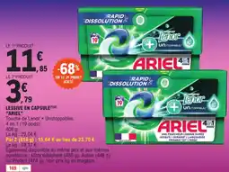 E.Leclerc Lessive en capsule "ARIEL" offre