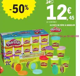E.Leclerc PLAY-DOH 30 Pots de pâte à modeler offre