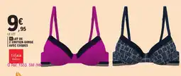 E.Leclerc Lot de 2 soutien-gorge avec coques offre