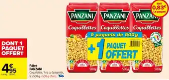 Carrefour Pâtes PANZANI offre