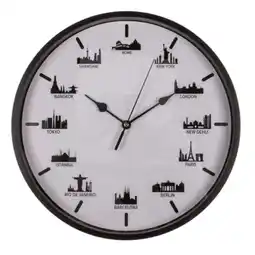 Horloge design SKYLINES 30 cm