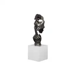 Jardiland Statue Design Mr Chut! Secreto Gris Perle Collection Initial offre