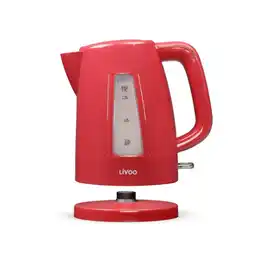 Jardiland Bouilloire électrique sans fil 1.7 L rouge offre