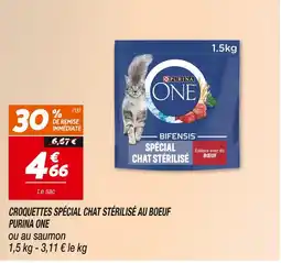 PURINA ONE CROQUETTES SPĂCIAL CHAT STĂRILISĂ AU BOEUF
