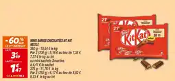 Netto NESTLE MINIS BARRES CHOCOLATÉES KIT KAT offre