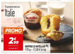 Netto NUTELLA MUFFINS X2 offre