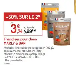 Botanic MARLY & DAN Friandises pour chien offre