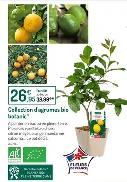 Botanic botanic Collection d'agrumes bio offre