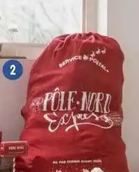 Maxi sac cadeaux ‘pôle nord’