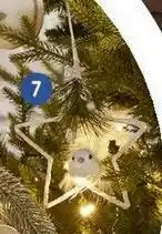 Oiseau sur étoile ‘forêt enchantée’