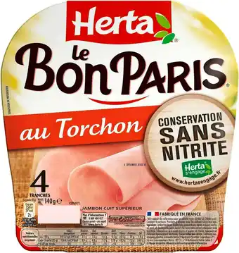 Match Herta jambon le bon paris offre