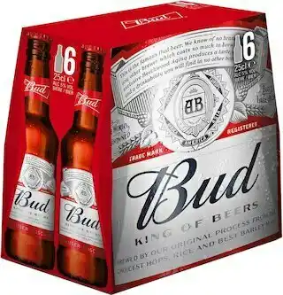 Match Bud bière blonde offre