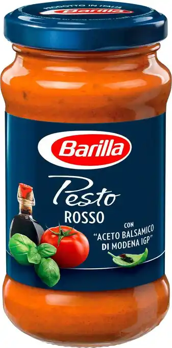 Match Barilla sauce pesto offre