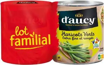 Match D'aucy haricots verts offre
