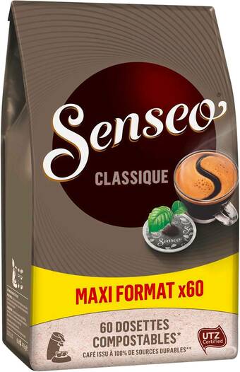 Match Senseo dosettes souples de café offre