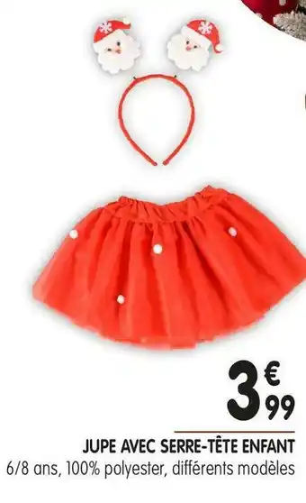 Jupe avec serre-tête enfant