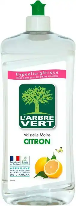 Match L'arbre vert liquide vaisselle écologique offre