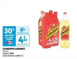 Auchan Schweppes - agrumes offre