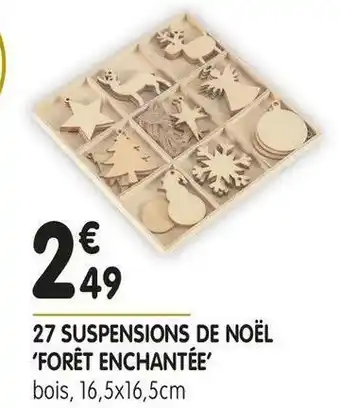 27 suspensions de noĂ«l âforĂȘt enchantĂ©eâ
