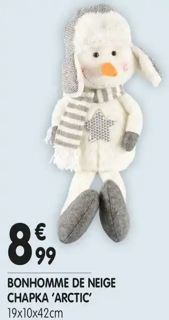 L'incroyable Bonhomme de neige chapka ’arctic’ offre
