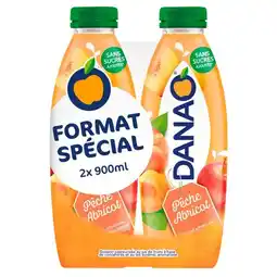 Auchan Boisson Lacté Pêche Abricot Danao offre
