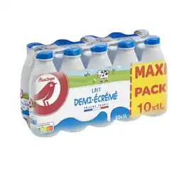 Auchan Lait Demi-Écrémé Auchan offre
