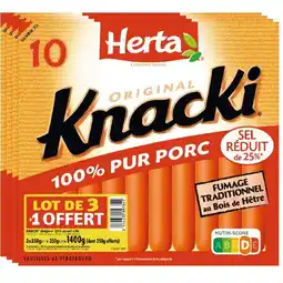 Auchan Knacki Herta offre