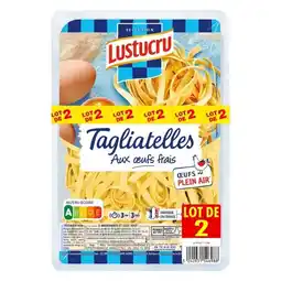 Auchan Tagliatelles Lustucru offre