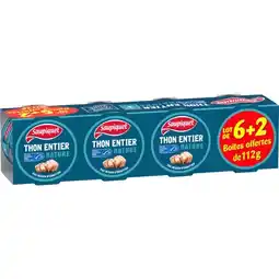 Auchan Thon Entier Nature Msc Saupiquet offre