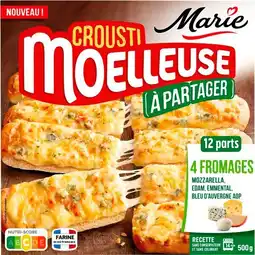 Auchan Pizza Surgelée Crousti Moelleuse 4 Fromages À Partager Marie offre