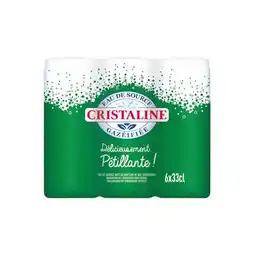 Auchan Eau De Source Pétillante Cristaline offre
