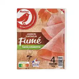 Auchan Jambon Supérieur Fumé Auchan offre