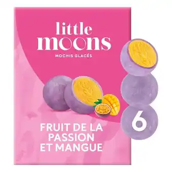 Auchan Mochis Glacés Fruit De La Passion Et Mangue Little Moons offre